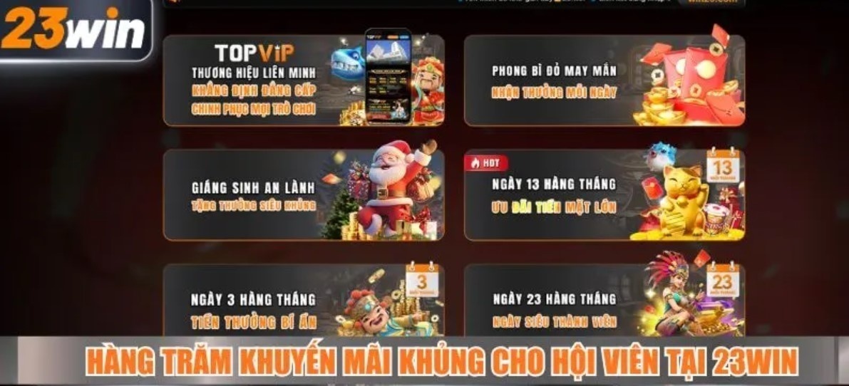 Khuyến Mãi Hoàn Trả 23WIN - Ưu Đãi Hoàn Vốn Hấp Dẫn Nhất Sức hút từ khuyến mãi hoàn trả 23WIN